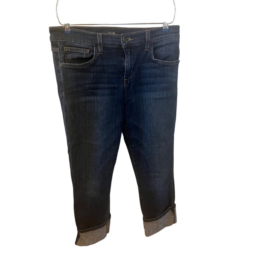 Joe's Jeans Dark Blue Cropped Ankle Jeans